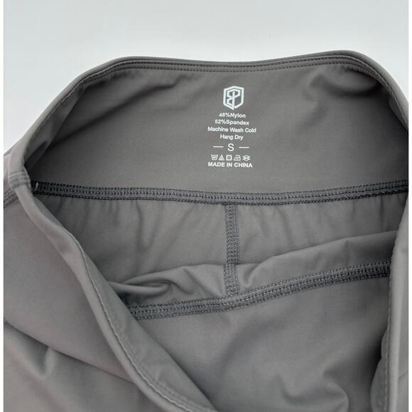 Born Primitive Size Small Gray Bike Shorts Athleisure Workout Wear - Picture 2 of 4